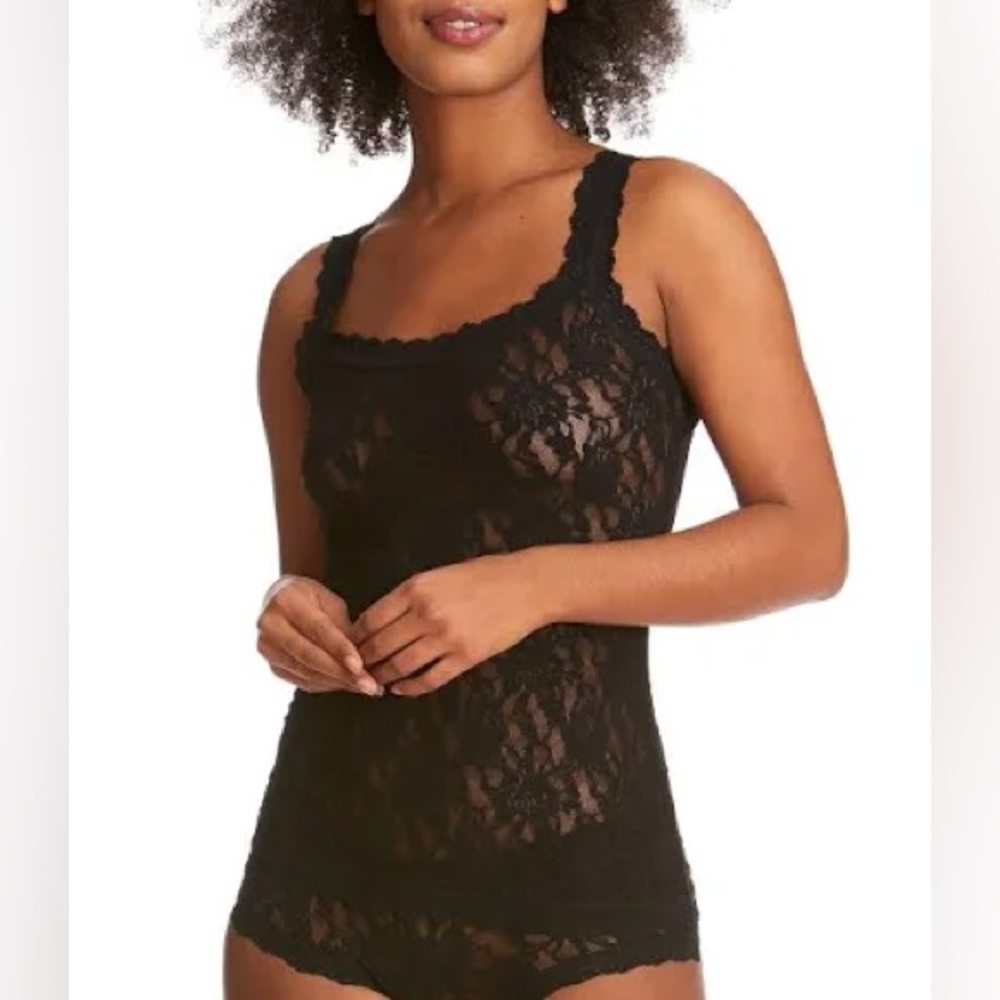 Hanky Panky Lace Camisole, Black, sz. XS.